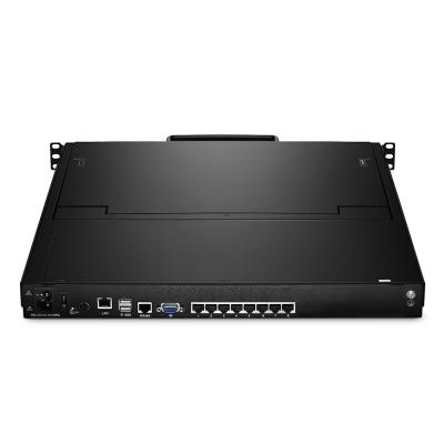 China IP Based KVM Factory Direct Sale 1-Local / 1-Remote Access 8 Port Cat5 Kvm Switch With 18