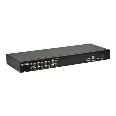 China One USB Console Controls 16 Computers 16 Port Long Life Usb Cat5 Kvm Switch Rj45 Kvm High Quality Rackmount Switches for sale