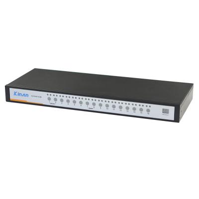 China One Console Controls 16 Port Dvi Kvm Switch1920X1080 Kvm Rackmount Switches From 16 DVI Computers Factory Direct Supply for sale