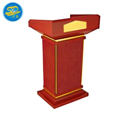 China Contemporary Design Wooden Podium For Hotel Banquet Meeting Conference Room Function for sale