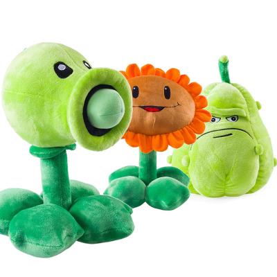 China 1 1 Factory Outlet Popcap Pea Shooter Sun Flower Animal Toy Doll Stuffed Plush Toy sets for sale