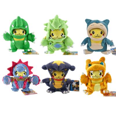 China 1 1 Push Pikachu Cos Plush Toys Maniac Doll from Pokemon Charizard Dragon Snorlax Monster Fan Pikachu for sale