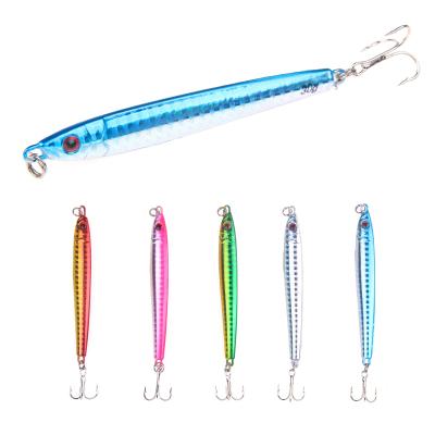 China Wholesale 90mm YX-315 Fish Lure 30g VIB Metal Laser Distant Possibility Heavy Downhill Pencil Lure for sale