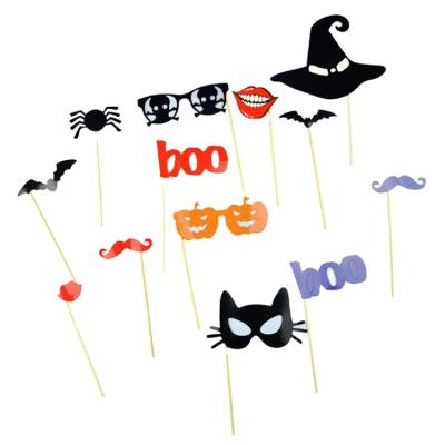 China Party Props Customized Printed Lips Halloween Party Photo Booth Props And Decoration for sale