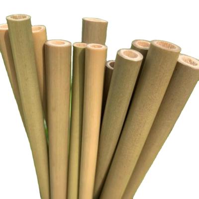 China Sustainable Reusable And Biodegradable Organic Natural Bamboo Drinking Straw Straw for sale