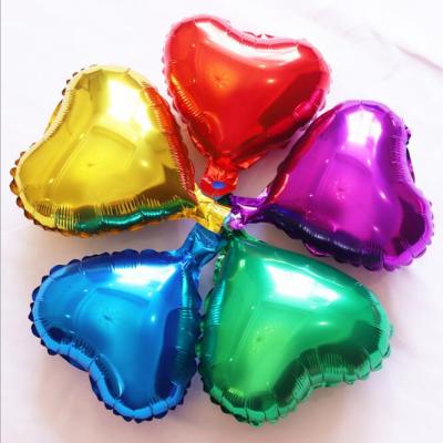 China Gift Toy High Quality Aluminum Foil Balloons Party Decorations Many Colors Are Available Heart Shaped Balloons for sale