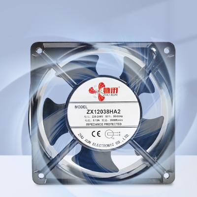 China Factory 220V AC Fan ZX12038HA21 20x120x38mm Axial (stand alone) Fan Cabinet Fan for sale