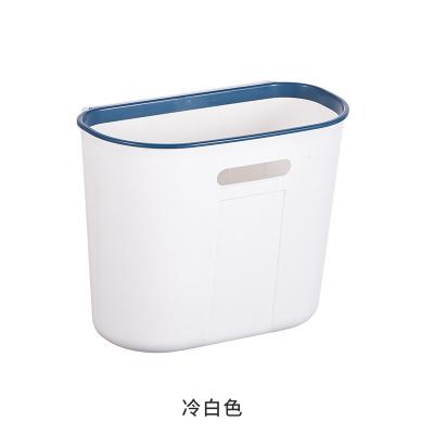 China Kitchen Cabinet Door Sustainable Hanging Wall Mounted Plastic Waste Bin for sale