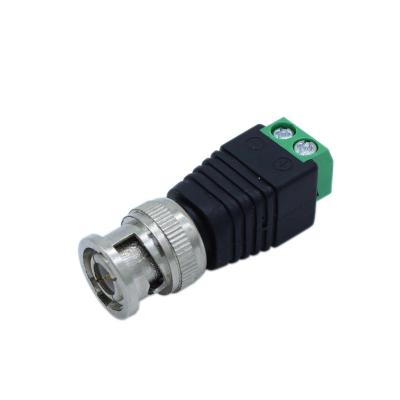 China audio & F Male RG59 2 Pin Video Coaxial Cable RG6 CCTV BNC Connector for sale