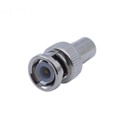 China audio & CCTV Accessories Female RG59 Male Male Coaxial Cable Video Crimp BNC To RCA Connector for sale