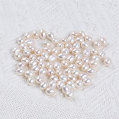 China Jewelry Making 8.5-9mm Real Freshwater Drop Water Shape Loose Beads Pearl for sale