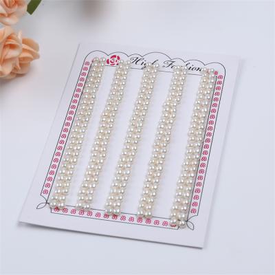 China Jewelry Making 3-3.5mm Natural Freshwater Loose Button Pearl For Jewelry Making for sale