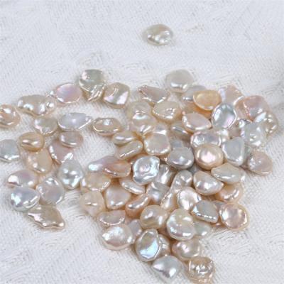 China Jewelry Making 10-11mm Irregular Shape Freshwater Keshi Loose Beads Natural Pearls Wholesale for sale