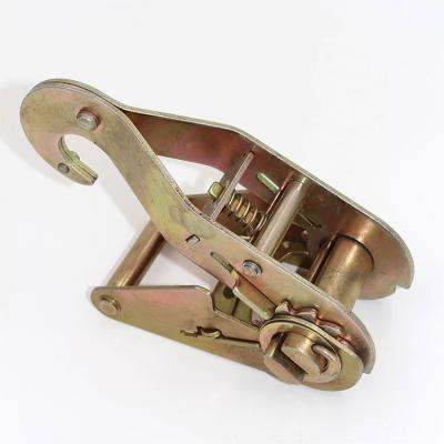 China 1 3/4 Inch 3000kgs Cargo Lashing Belt Ratchet Buckle With Hook End Rch004 for sale