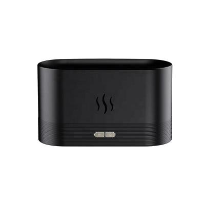 China 180ML Car Ultrasonic Humidifier 3D Flame Aroma Diffuser 3D Flame Aroma Diffuser USB Auto-Flame Air Protection for sale