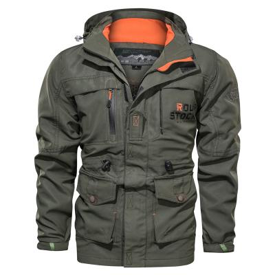 China MJQ19 Reversible Springs Mens Anorak Jacket With Pocket Tactical Jacket Military Outdoor for sale