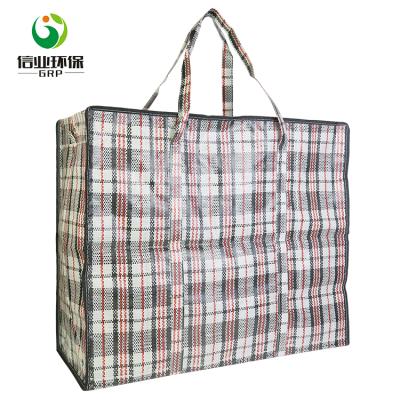 China OEM Reusable Eco Shopping Grocery Moisture Proof Extra Large Tote Bag With Zipper for sale