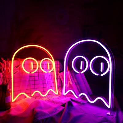 China Hot Buildings Selling No MOQ Birthday Party Wedding Decoration Kaws Hurry Neon Sign for sale