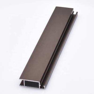 China door & Window/Building & Construction Africa Market Anodized Bronze Aluminum Screen Frame Profile Made In China for sale