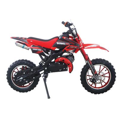 China New Fashion 2 stroke Mini Dirt Bikes Pull Start Gas Mini Motorcycle 49cc For Kids Pca01 for sale