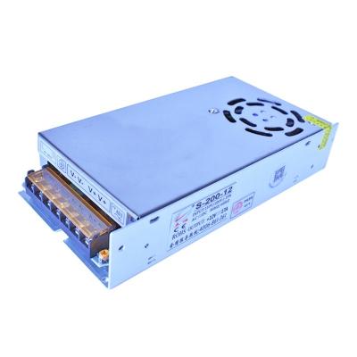 China Products DC12V 12v17a Single Output 12v200w SMPS AC 220V/110V Input Voltage Led String Module Power Supply Lightweight Air Cooling for sale