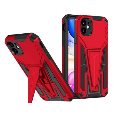 China Hot Selling Multifunctional Shockproof 2 in 1 Case with Kickstand Cell Phone Cover for iPhone 1112 13 Max Pro Cell Phone Back Cover for sale