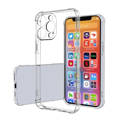 China Multifunctional Hot Selling Transparent Clear Space TPU Phone Case Shockproof Cover Phone Case For iPhone 12 11 13 pro Max Back Cover for sale