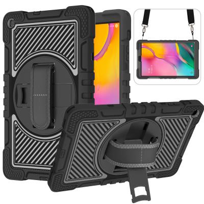 China Hot Selling Tablet Mount Support Tablet Bracket Amazon Military 360 Rotating Hands Strap Kickstand Rugged Tablet Case For iPad Pro 11 Inch Tablet Case for sale