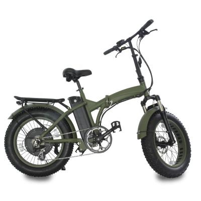 China Mountain Electric Bike 20zoll 48v 500w 750w 1000w Front And Rear Baffle E Bike Fat Tire Aluminum Alloy Incline Fast Cycle Electronic Drive for sale