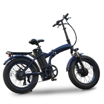 China Aluminum Alloy Easy Carry Folded Removable Battery 7 Speed ​​48v 500w Adult E-Bike Dual Hub Motor Ebike Charging Motor for sale