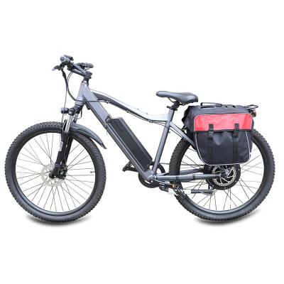 China Aluminum Alloy Wholesale OEM Electric-Bike 36v350w 48v500w 26inch Electric Bike Design City Bike Classic Model Takeaway Ebike for sale