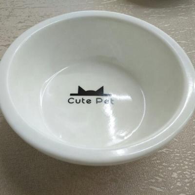 China Non-automatic art ceramic pet cat and dog bowl maker wholesale for sale