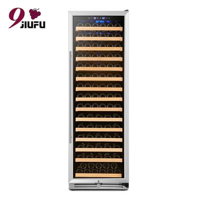 China Home Wine Cellar 420L Freestanding Wine Cooler Strong Hotel Wine Cabinet For Bar for sale