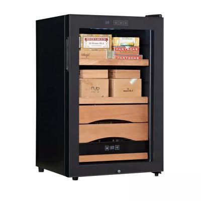 China A luxury car electric cigar humidor cooler cabinet with storage cabinet for cigar for sale