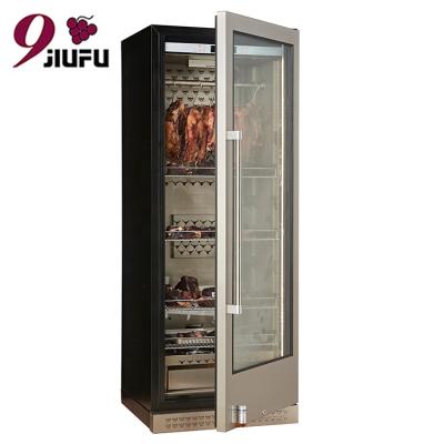 China NEW Single-temperature Aging Refrigerator Meat Processing Dry Aging Steak Beef Refrigerator Cooler With Low-E Glass for sale