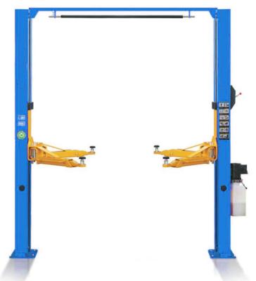 China Electric Lock Version Two Post Floor Plate Car Lift Lifting Capacity 4000kg 4000kg for sale