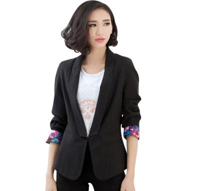 China Long Sleeve Women Formal Black Ladies Business Suits Outfits for Spring / Autumn for sale