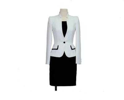 China Formal Wool / Polyester Ladies Business Suits Support Custom Size / Color for sale