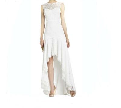 China Modern Polyester / Cotton Long White Fashion Ladies Dresses For Cocktail Party for sale