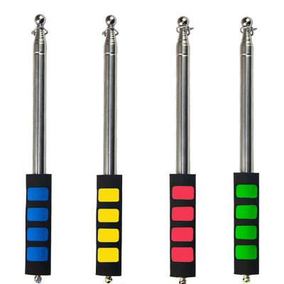 China Lightweight Support Extentool Telescopic Handheld Flag Poles Strong and Durable Telescopic Flag Pole for Guide Flags for sale