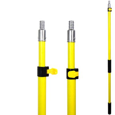 China Extentool 12FT Insulated Fiberglass Sustainable Telescopic Pole For Garden Shear Long Handle for sale