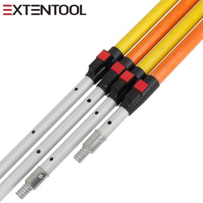 China Sustainable Fiberglass Telescopic Pole For Strong Extension Support Handle Rod Tools for sale