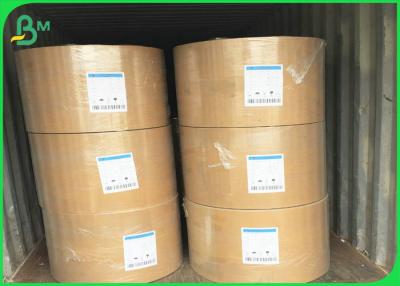 Chine 250 gm - 400 gm Ruloir de papier kraft brun naturel non blanchi pour contenant alimentaire à vendre