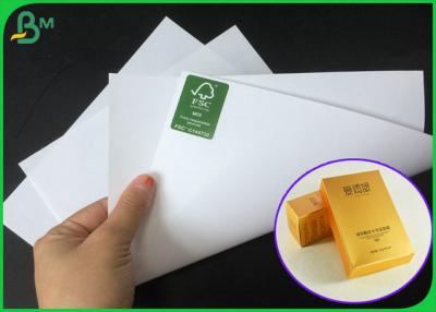 China beides 97GSM Seiten-beschichtete glatte Kunstdruckpapier-Rolle für die Herstellung des Papierkastens zu verkaufen