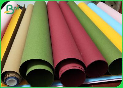 China Tela de papel multicolora de Kraft para hacer la etiqueta del paño lavable en venta