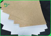 China Food Grade 270gsm PE 1 / S Clay Coated Kraft Board For Frozen Products for sale