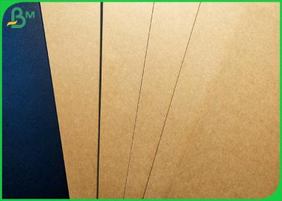 China Recycled Pulp 200g 230g FSC Approved Brown Kraft Paper For Book Cover Making for sale