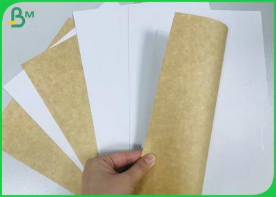 China weiße oberste überzogene Kraftpapier Pappe 250gsm 270gsm 70 * 100CM Nahrungsmittelgradblätter zu verkaufen