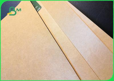 China Food Grade 300gsm + 15g PE Brown Recyclable Paper For Snack Boxes Waterproof for sale