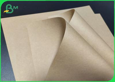 China FDA aprovou o papel de envolvimento amigável imprimível dos presentes de Brown Kraft Rolls Eco à venda